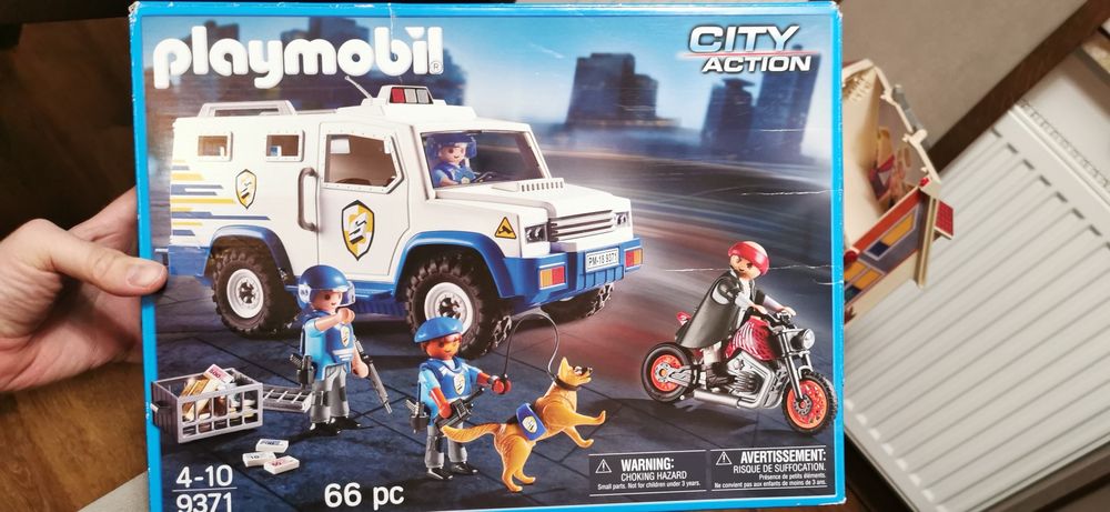 Playmobil 9371 Transporter pieniędzy city action