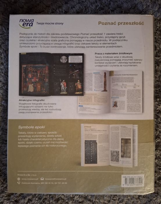 Poznać przeszłość 1  zakres podstawowy nowa era