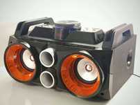 boombox fenton party station mdj100 100w usb/sd/bt