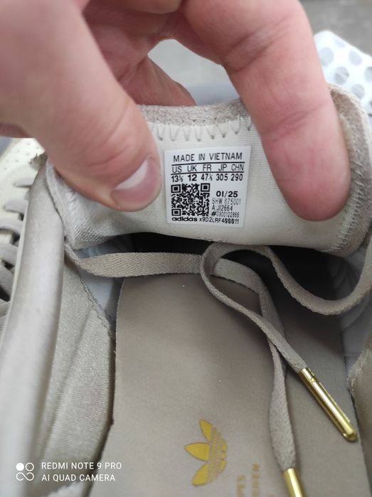 ОРИГІНАЛ 100% Кросівки Adidas Japan Cream White Silver Violet 47 1/3