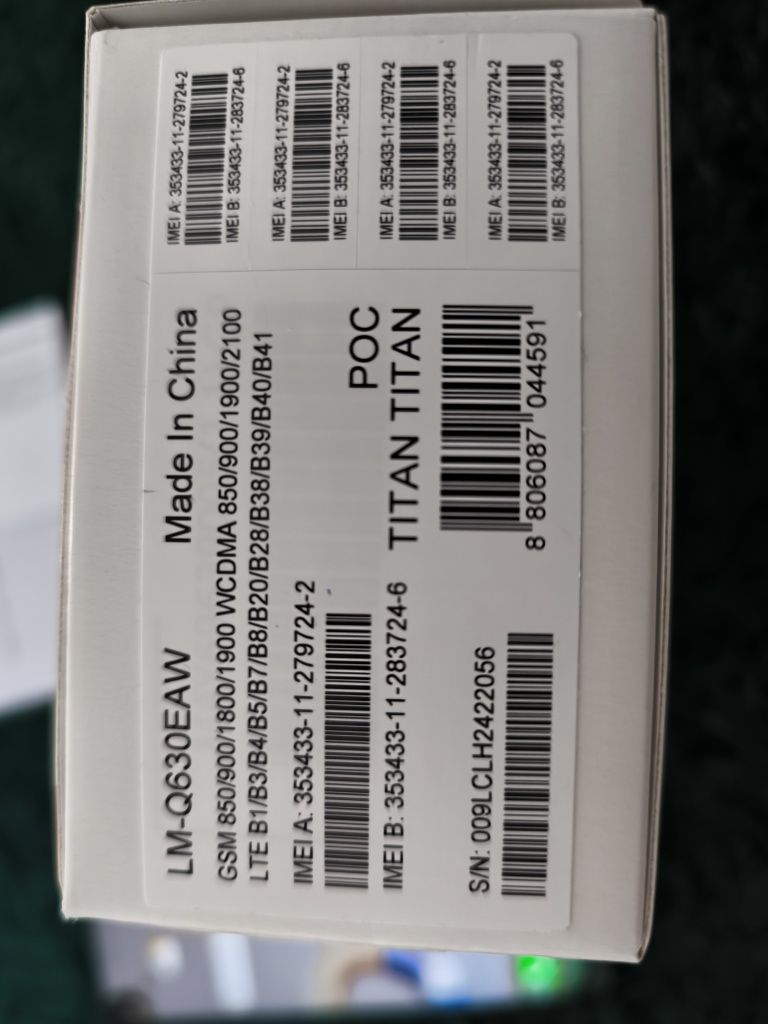 Smartfon LG K61 stan idealny