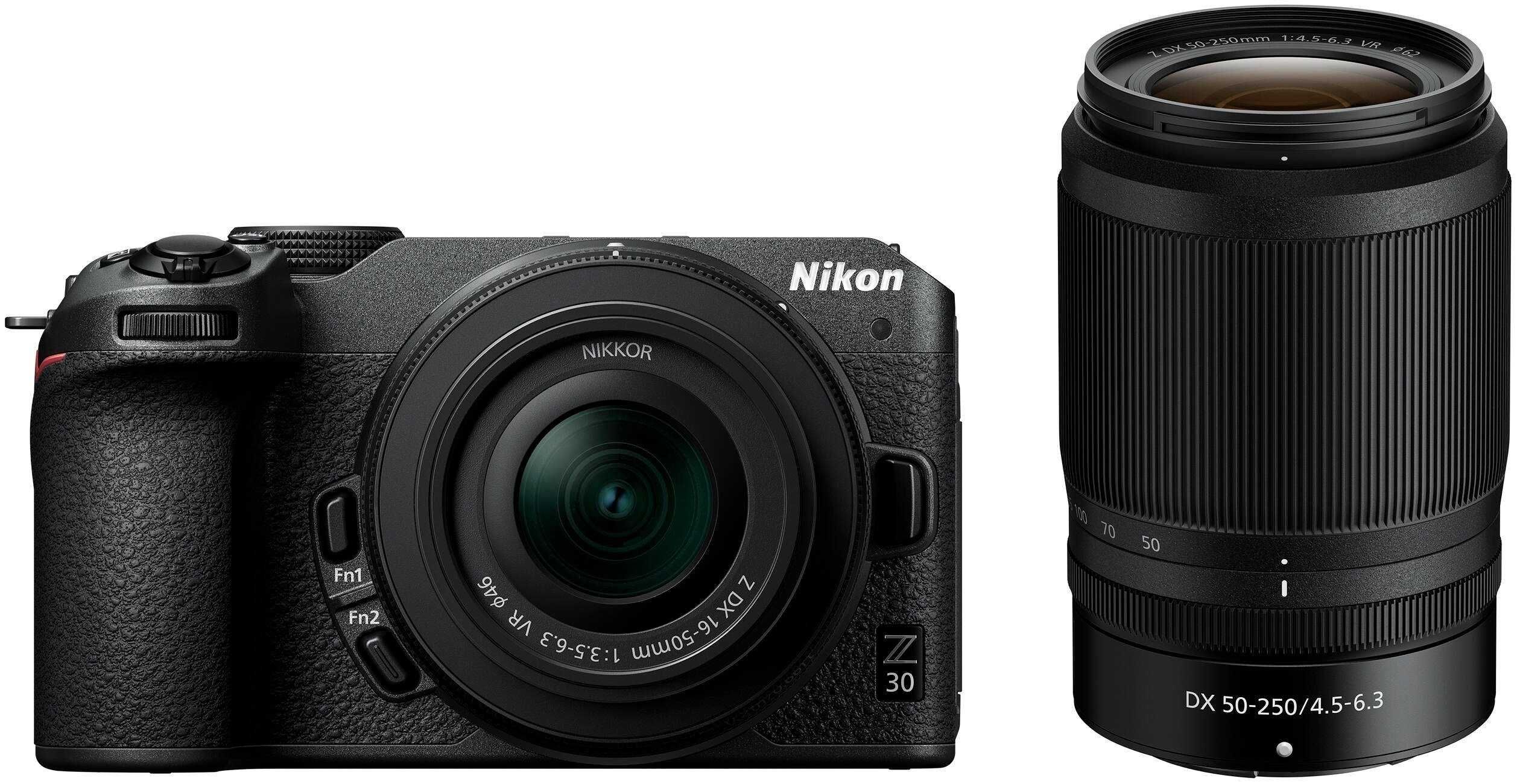 Бездзеркальний фотоапарат Nikon Z30 kit 16-50 + 50-250 VR (VOA110K002)