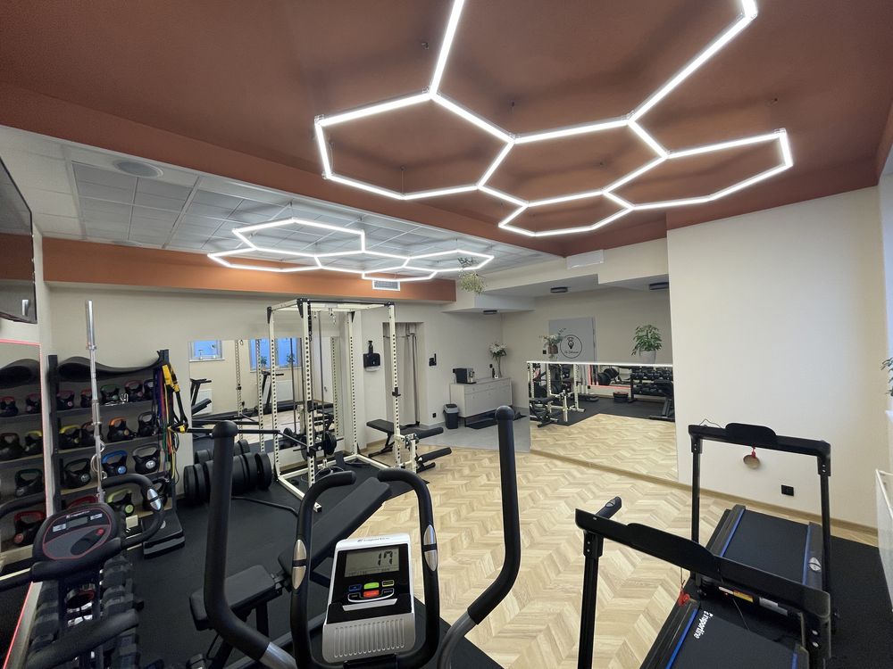 Lustrzana sala fitness taniec trening studio siłownia KIELCE salka fit