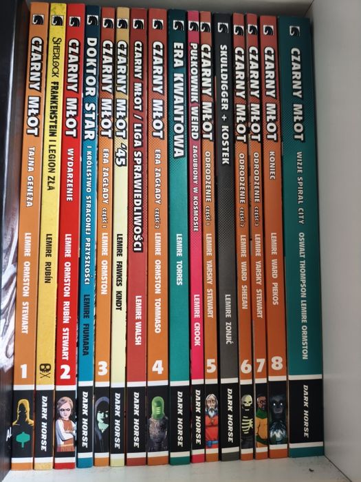 Komiks czarny młot komplet całość lemire
