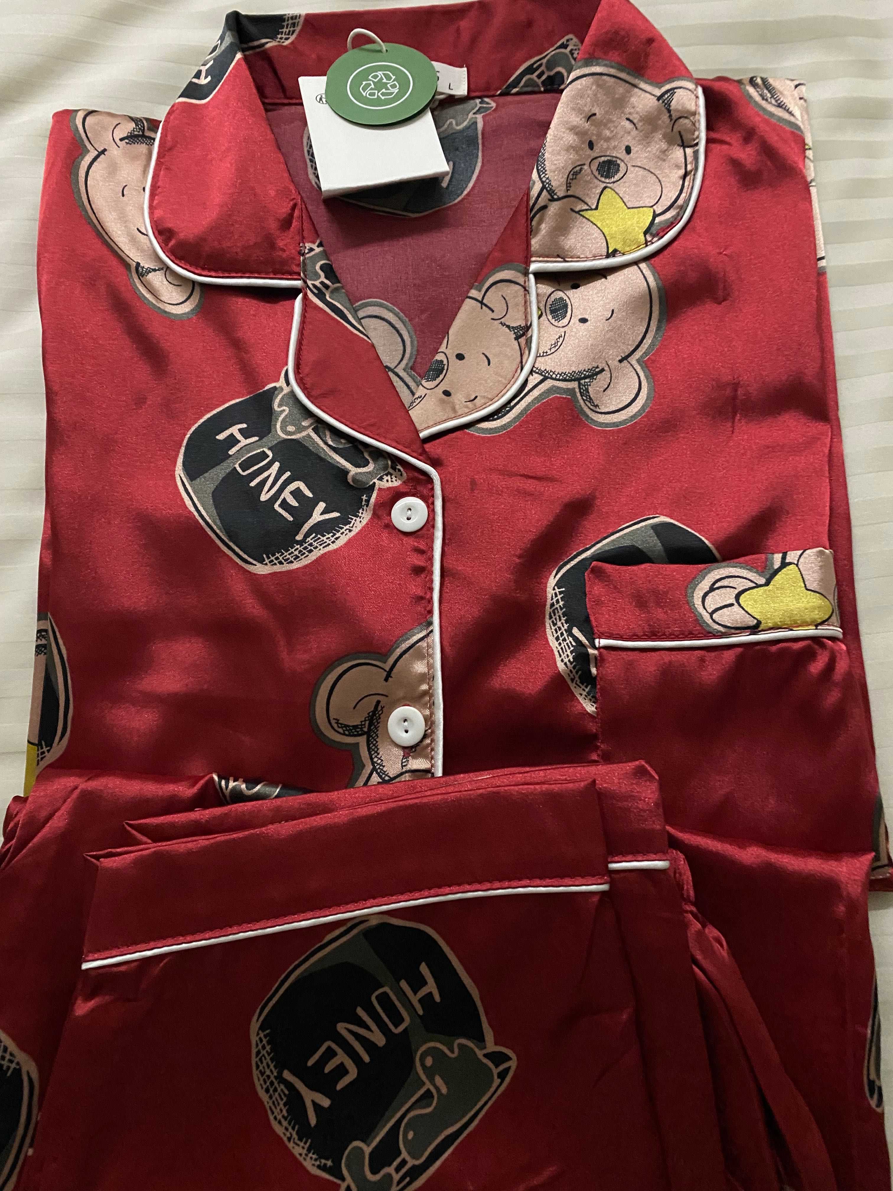 Pijama Fresco de Cetim -NOVO