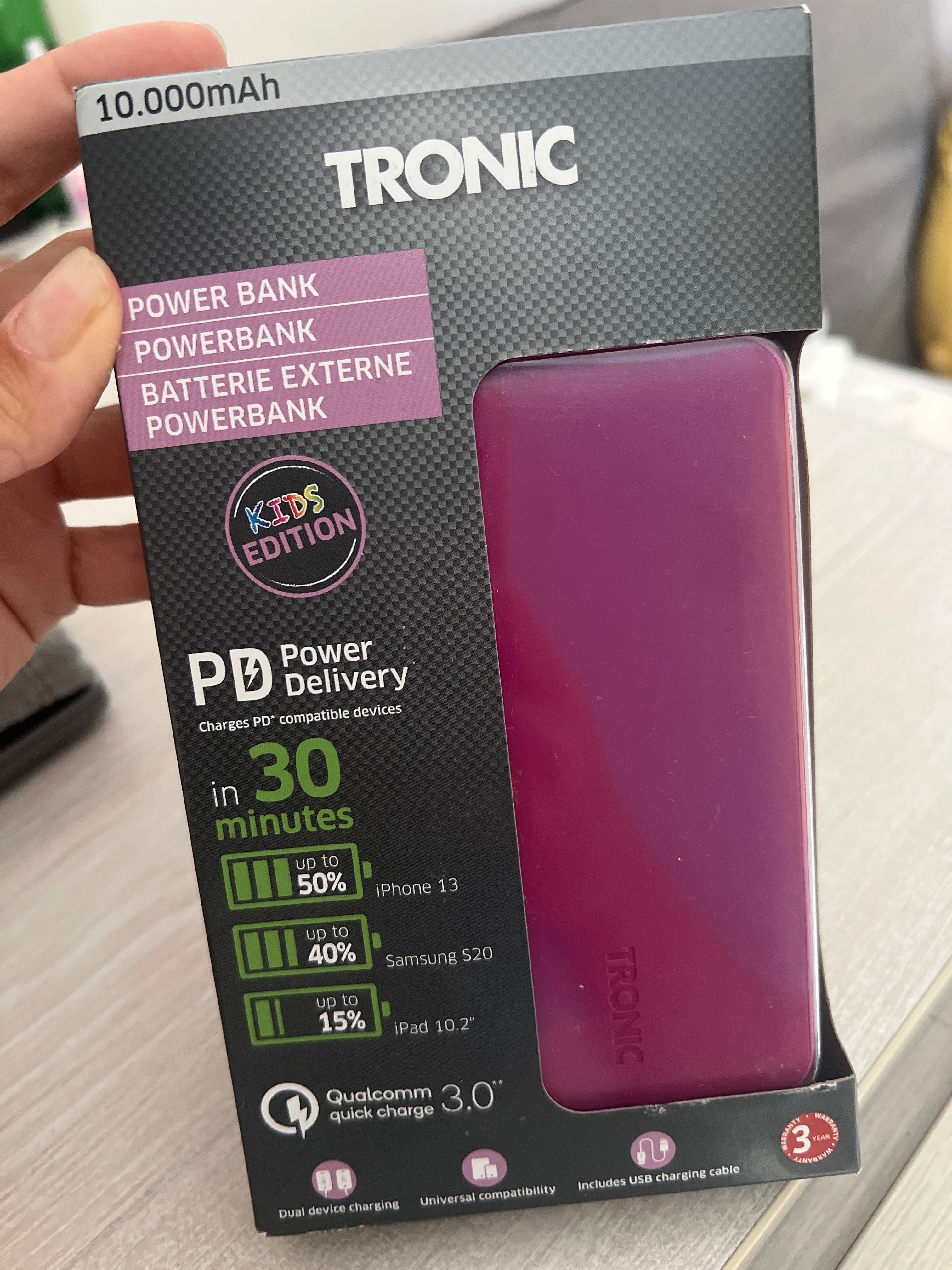 Павербанк TRONIC 10000 мАг підійде для IPhone Айфона