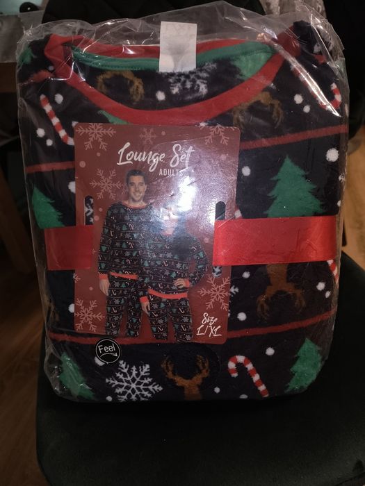 Piżama świąteczna polarowa uni