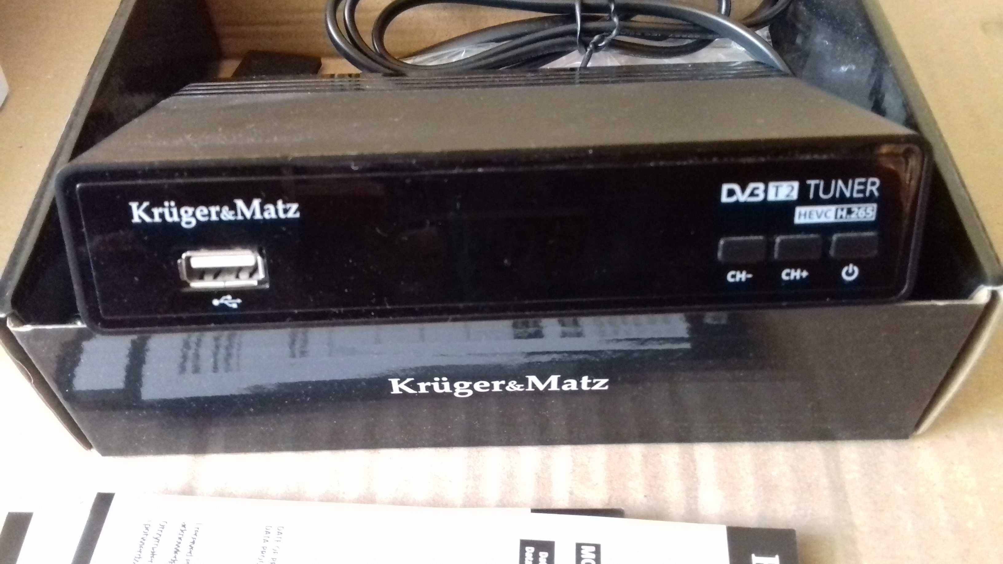 Dekoder tuner DVB T/T2 H.265 HEVC
