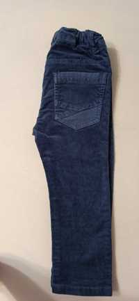Spodnie sztruksowe Reserved r. 92