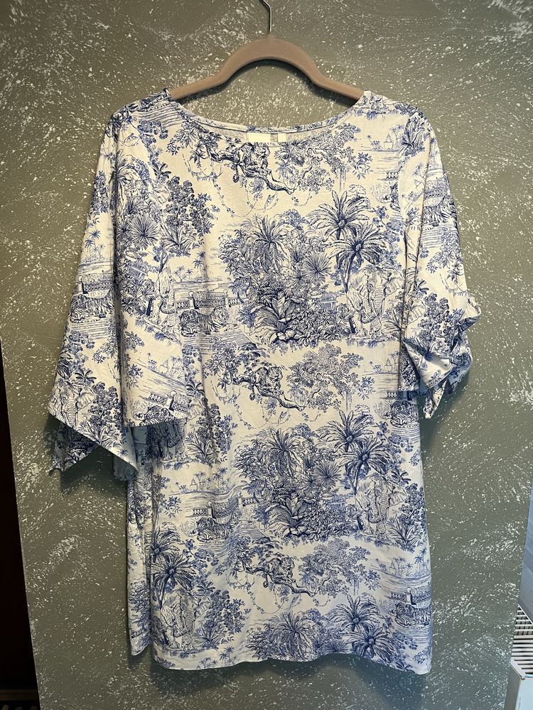 Sukienka lniana H&M
