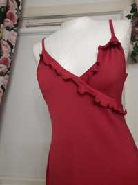 Piękna czerwona sukienka rozmiar 14/42 firma Kaleidoskope