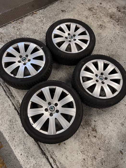 Felgi Alufelgi 5x112 17” Skoda/Vw/Audi Zimowe 205/50/17