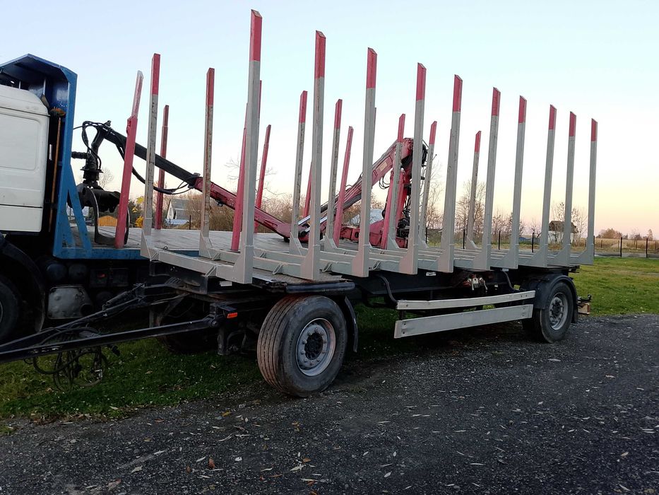 Man 6x4 do drewna, do lasu.