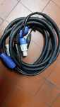 Adam Hall 3x 1mm² Neutrik powerCon in out + xlr 3pin