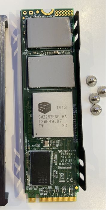 Transcend PCIe SSD 220S 256Gb (TS256GMTE220S) + радіатор