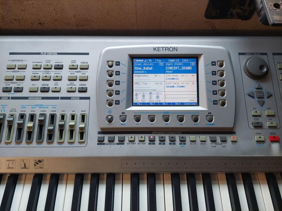 Ketron  Audya 6, sem qualquer tipo de problemas