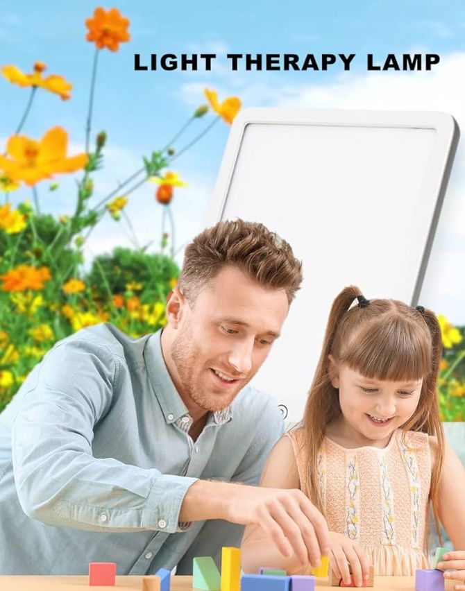 Lampa do terapii światłem Dxles, lampa terapeutyczna LED