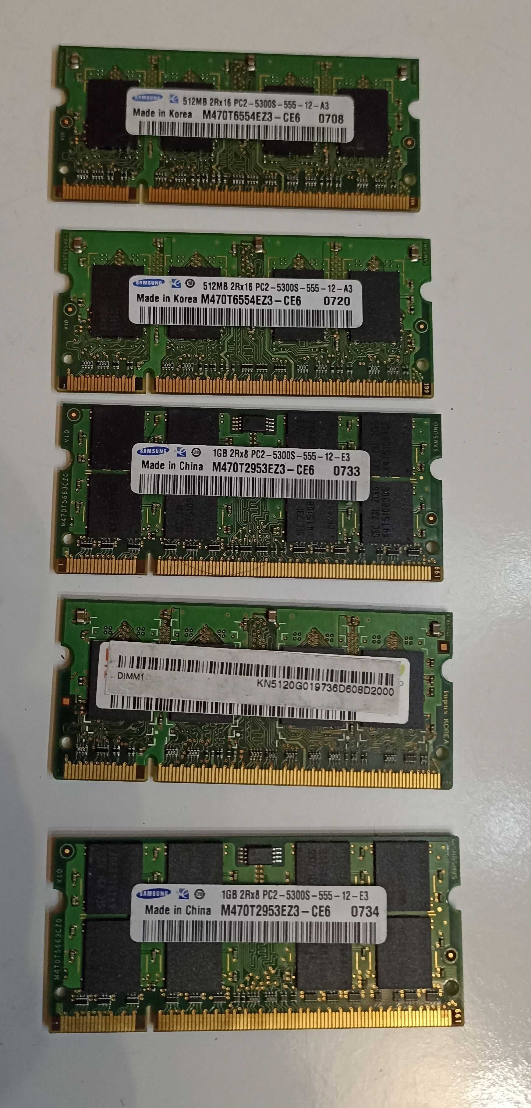 Pamięc ram DDR2 do laptopa
