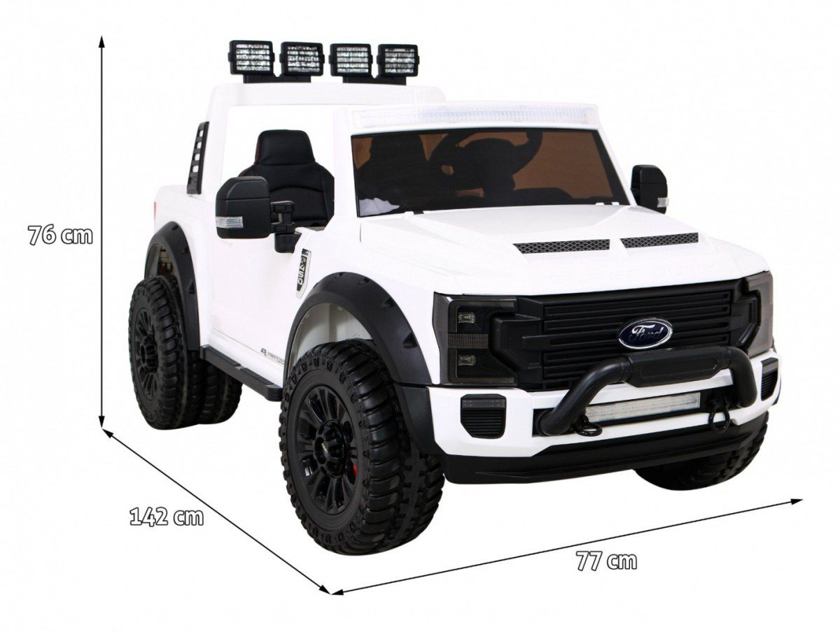 14ah 2sobowy Nawiew Powietrza ! Auto na akumulator 4x4 Ford Super Duty