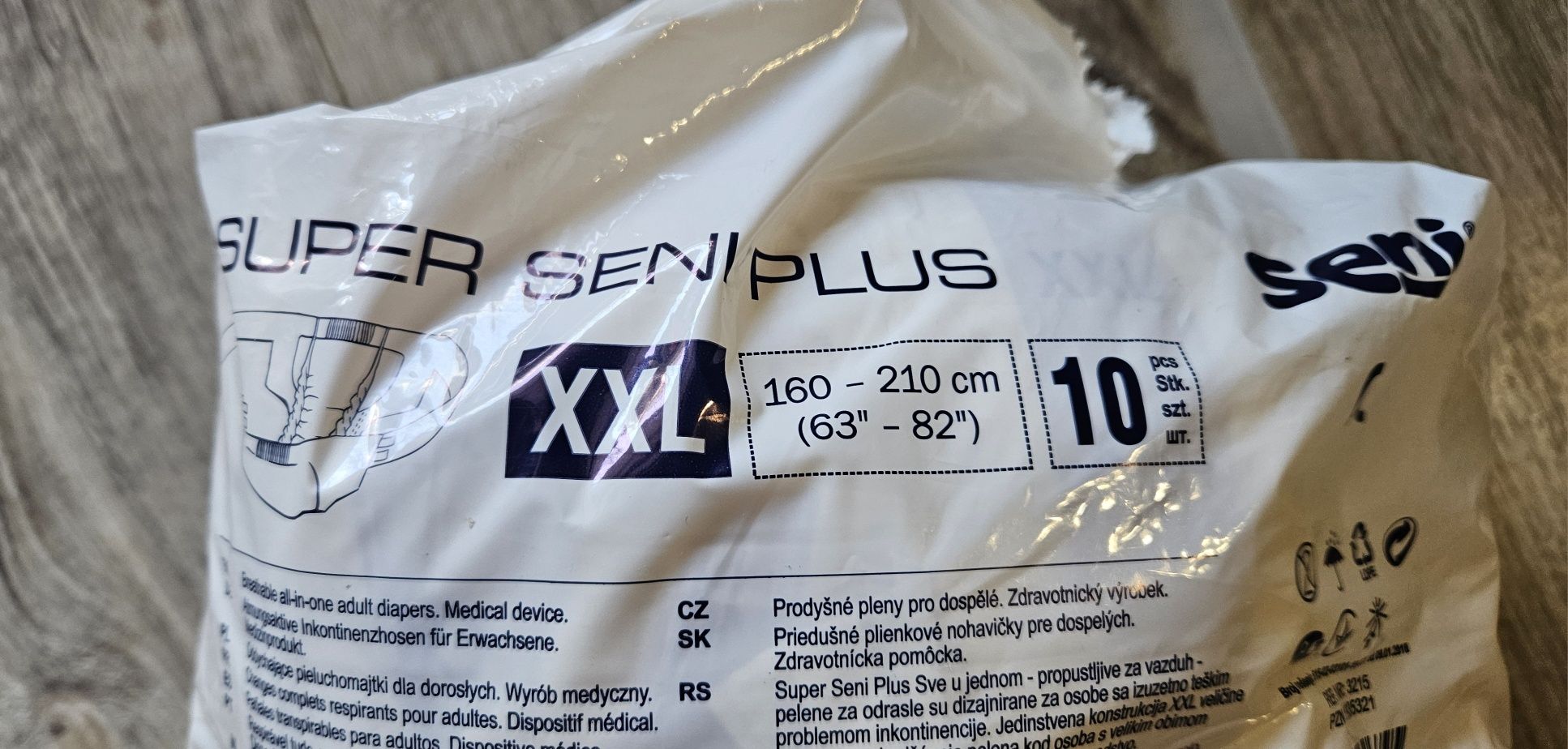 Super Seni Plus (chłonność 7/9 kropelek) to oddychające pieluchomajtki