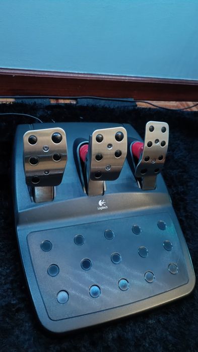 Logitech g27 volante+pedais+mudanças