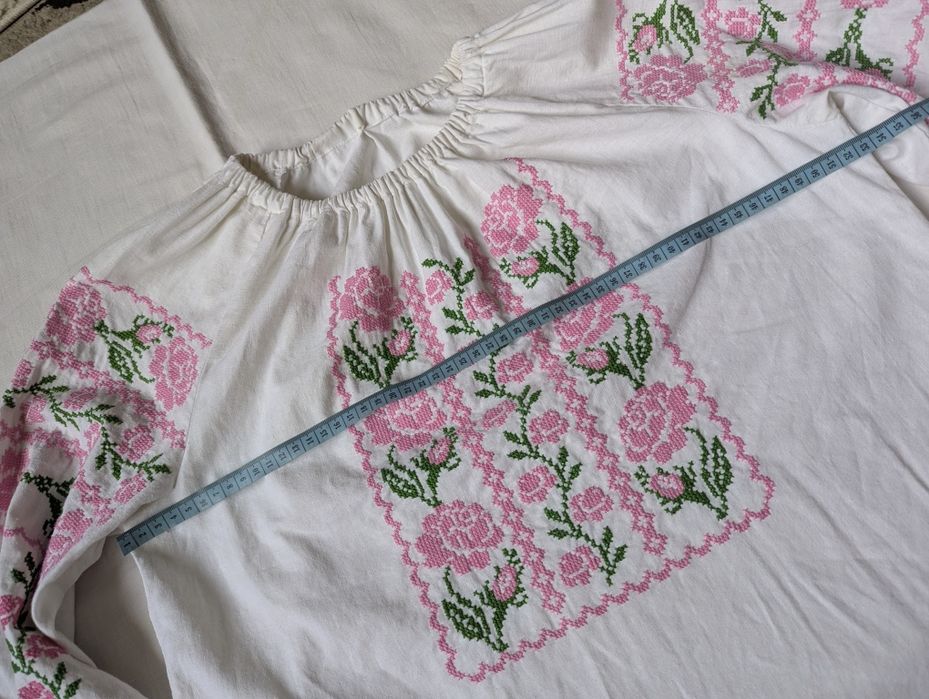 Жіноча вишиванка, вишита сорочка "Весна", розмір S-M