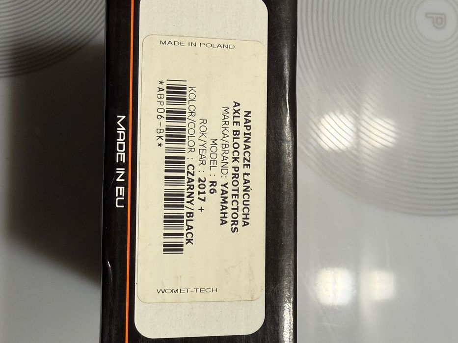 Womet-Tech Napinacz łańcucha Yamaha R6 2017 +