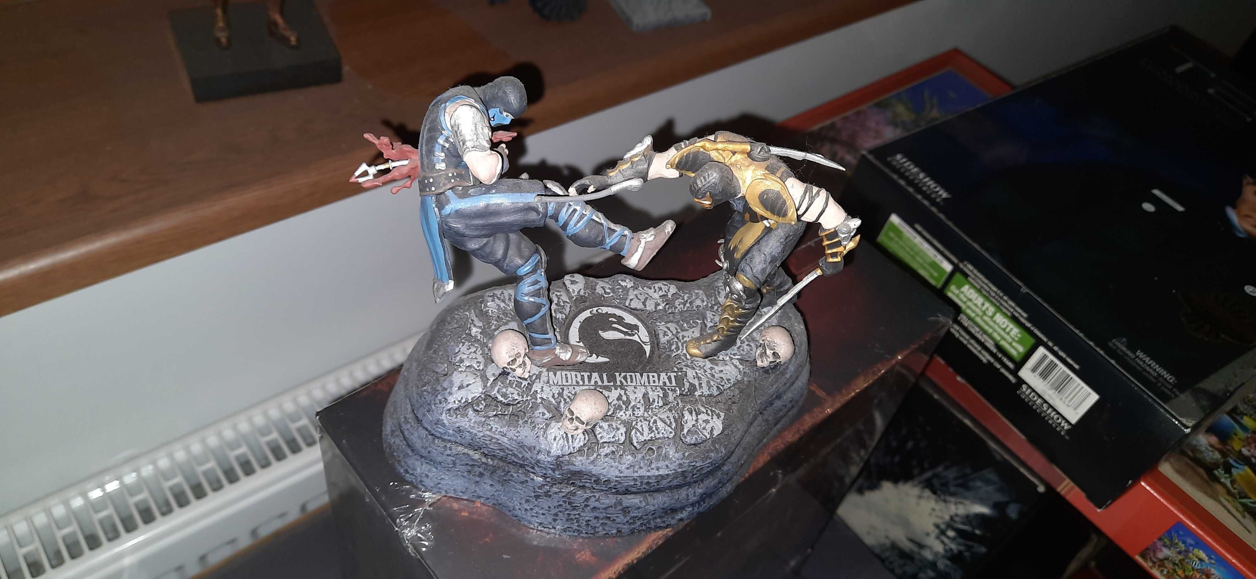 Mortal Kombat figurka scorpion vs sub zero z edycji kolekcjonerskiej
