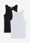 B.P.C topy męskie 2-pak prążkowane r.4XL