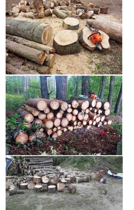 PIŁA SPALINOWA 5,7km 58cm3 2x łańc/prowad/Olej Mocna Duży Zestaw XXL
