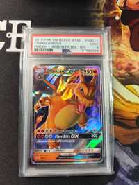 Pokémon Promo Black Star SM211 Charizard GX Hidden Fates Tin PSA 9 MT