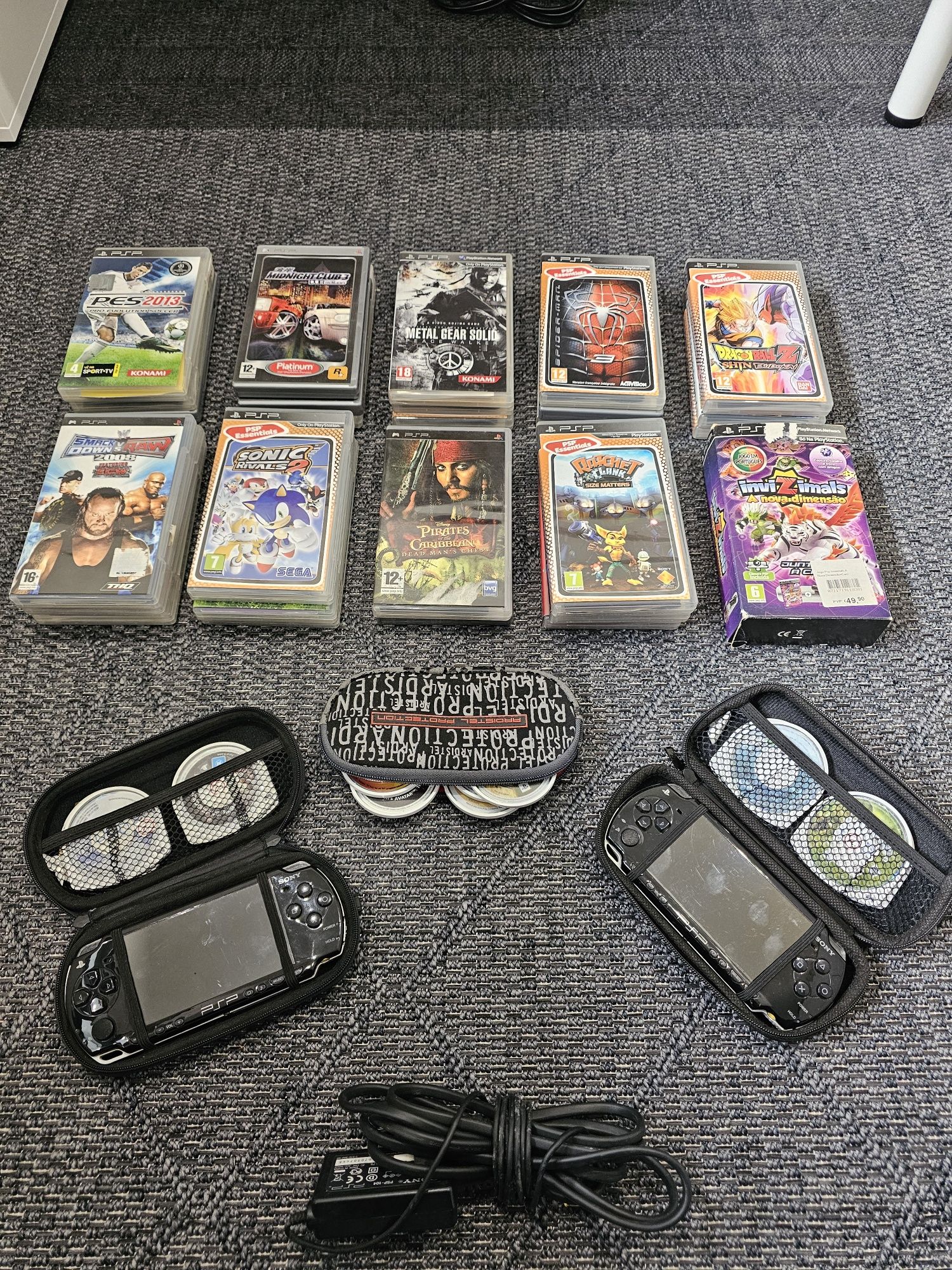 PSP 2004 com 40+ jogos