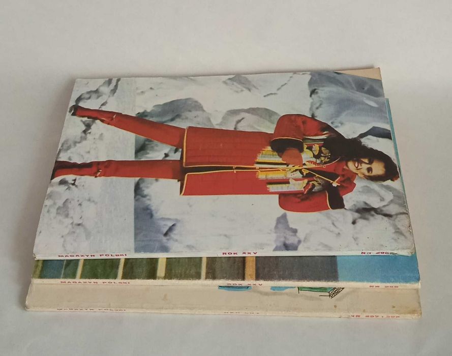 MAGAZYN POLSKI miesięcznik 1981  4 numery (3 egz.)
