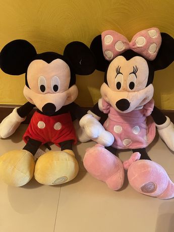 Zestaw maskotek myszka Minnie i Miki