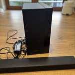 Samsung HW-K450 Soundbar 2.1 + Subwoofer – 300W, pilot, stan bdb
