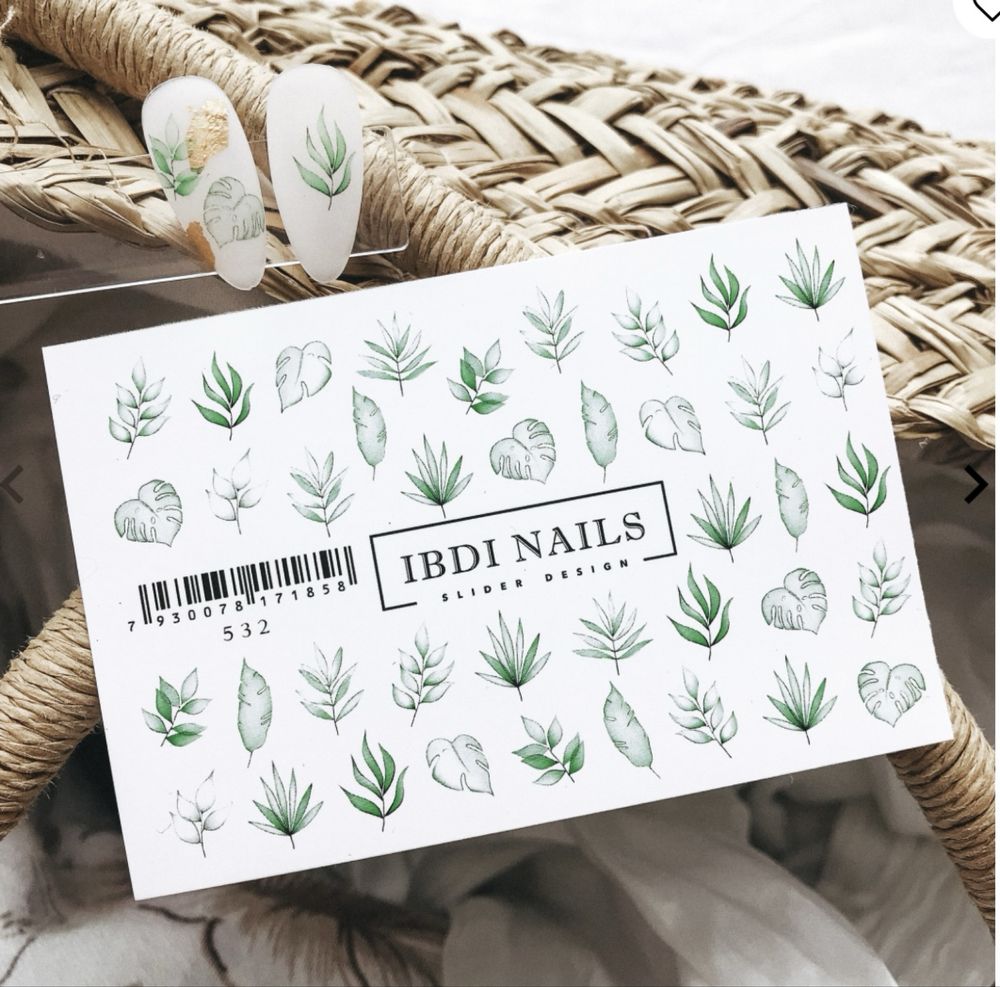 Продам слайдери для нігтів IBDI nails, слайдеры для ногтей, дизайн,