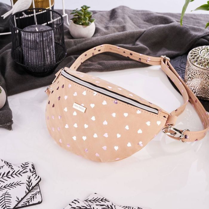 Młodzieżowa skórzana saszetka na pas Paolo Peruzzi Z-15-SR