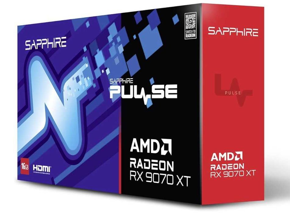 RX 9070 XT Sapphire Pulse AMD Radeon 16GB - SELADA