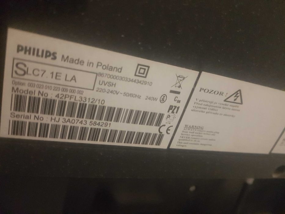 Telewizor Philips 42PFL3312/10 42'' płaski