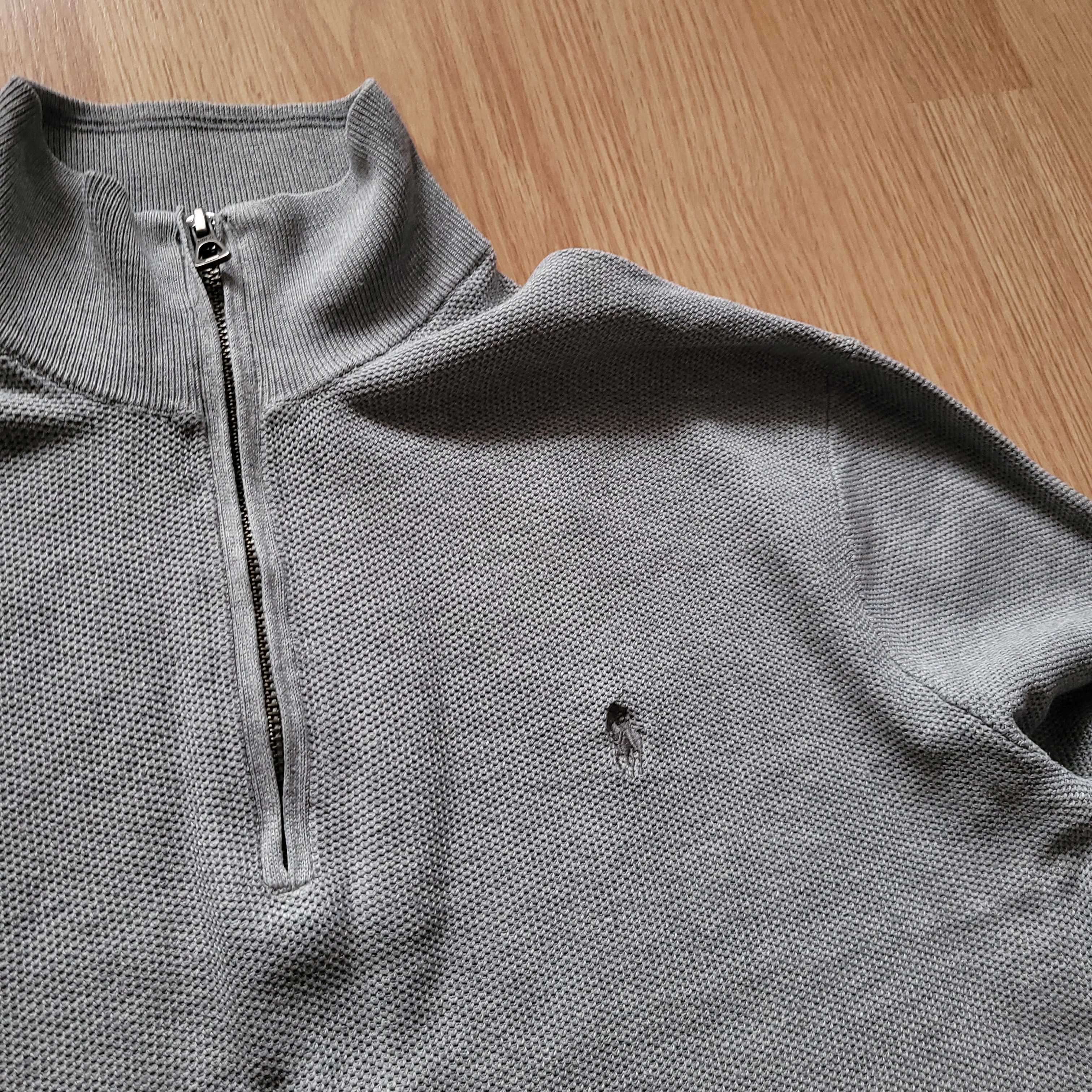 Sweter halfzip Ralph Lauren M najnowsza kolekcja