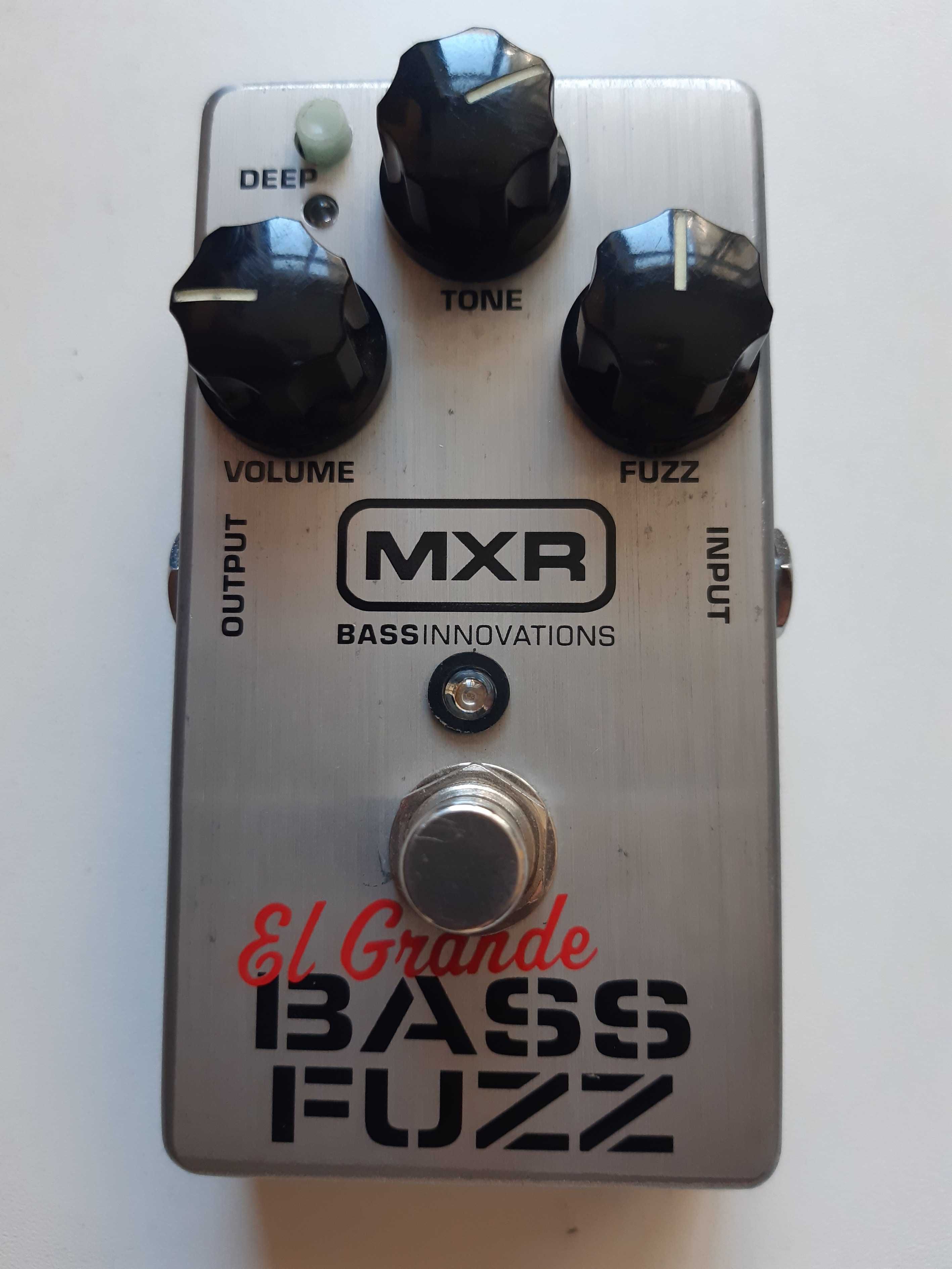 MXR El Grande Bass Fuzz, przester do basu z podbiciem dołu, stan BDB
