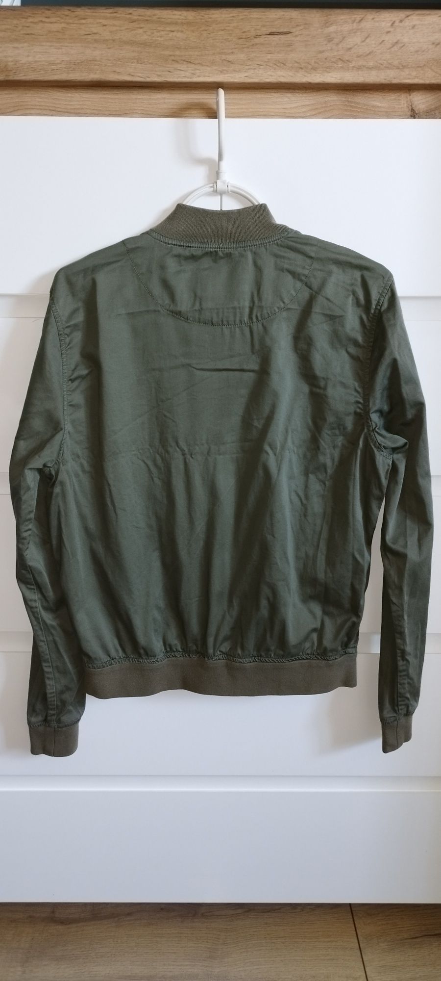 Bomberka bluza damska khaki rozmiar 34 XS H&M