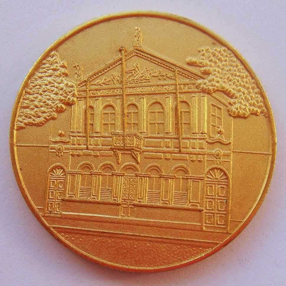 Medalha de Bronze e Esmalte 125 Anos de Caixa de Socorros D Pedro V