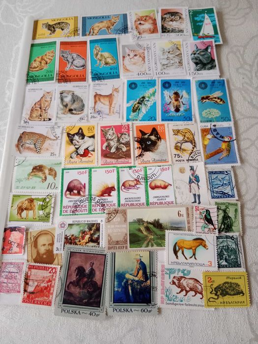 znaczki pocztowe mix świata 250 szt. FAUNA