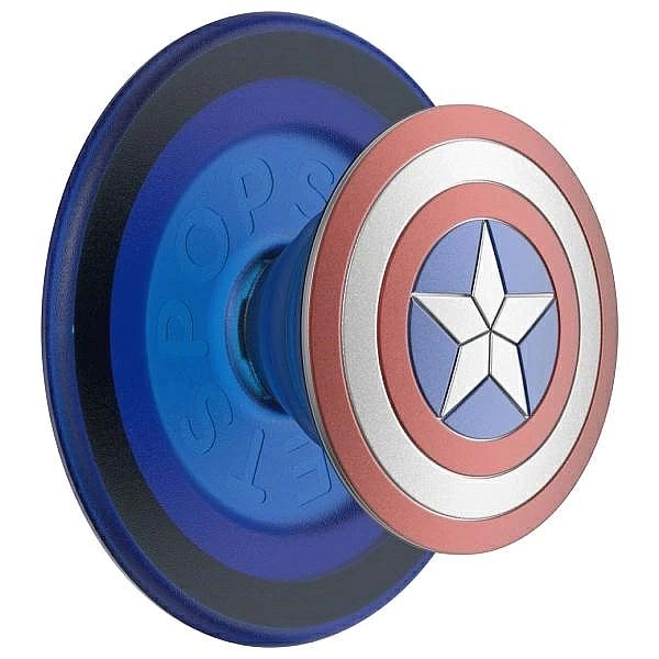 Uchwyt Popsockets 2 Kapitan Ameryka i podstawka do telefonu z MagSafe