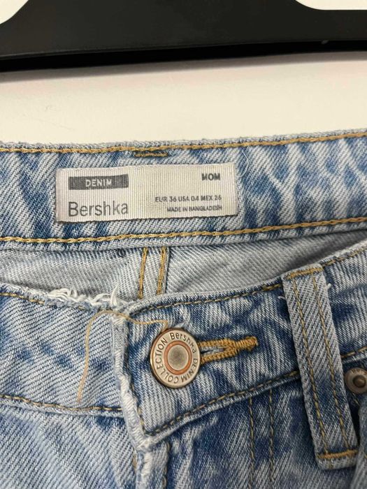 Spodnie jeansowe bershka
