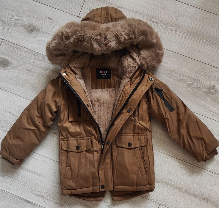 Kurtka zimowa polska chłopak 122-128