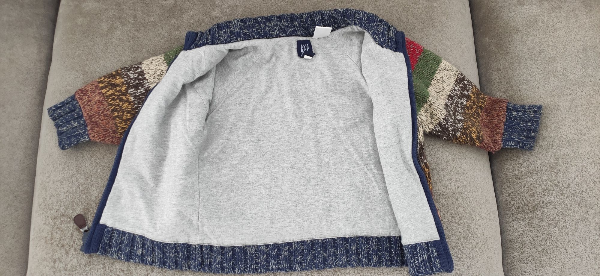 Baby gap toddler / sweterek na zamek/ kurteczka jesienna