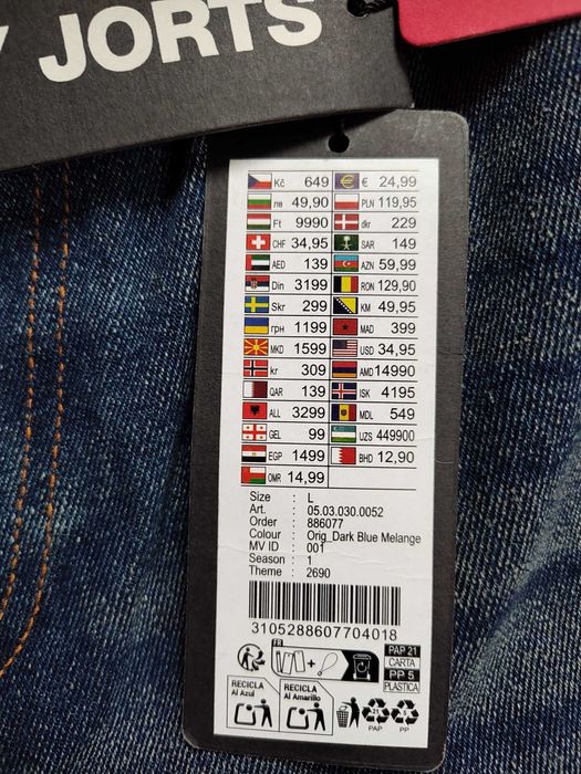 Продам шорти джинсові нові.