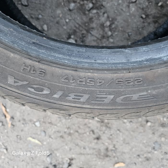 2x Opony zimowe 225/45/17 91H Dębica Frigo HP2, 2021r bieżnik 8mm